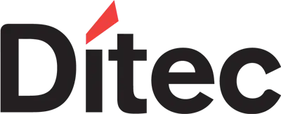 Hivatalos Ditec Entrematic logó – a TEMA által kínált automata kapunyitók és ipari kaputechnikai rendszerek gyártója.